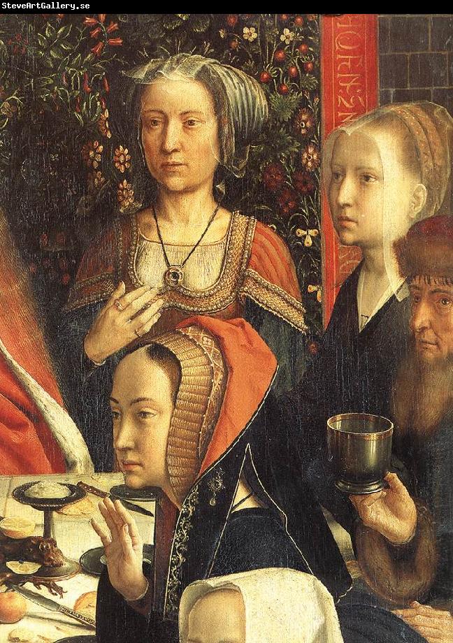 DAVID, Gerard The Marriage at Cana (detail) dsg